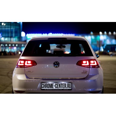 Хром молдинг на крышку багажника VW GOLF 7 (2012-) бренд – Omtec (Omsaline) главное фото